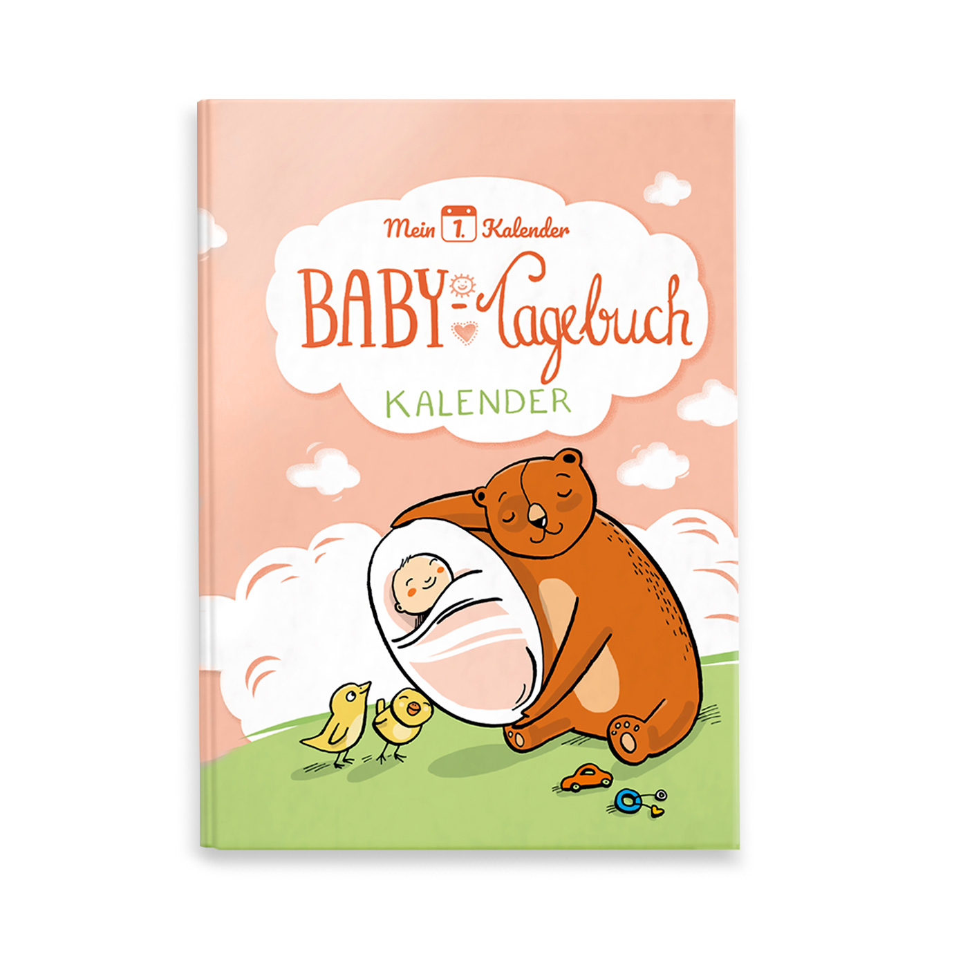 Babytagebuch 1.Lebensjahr rosa
