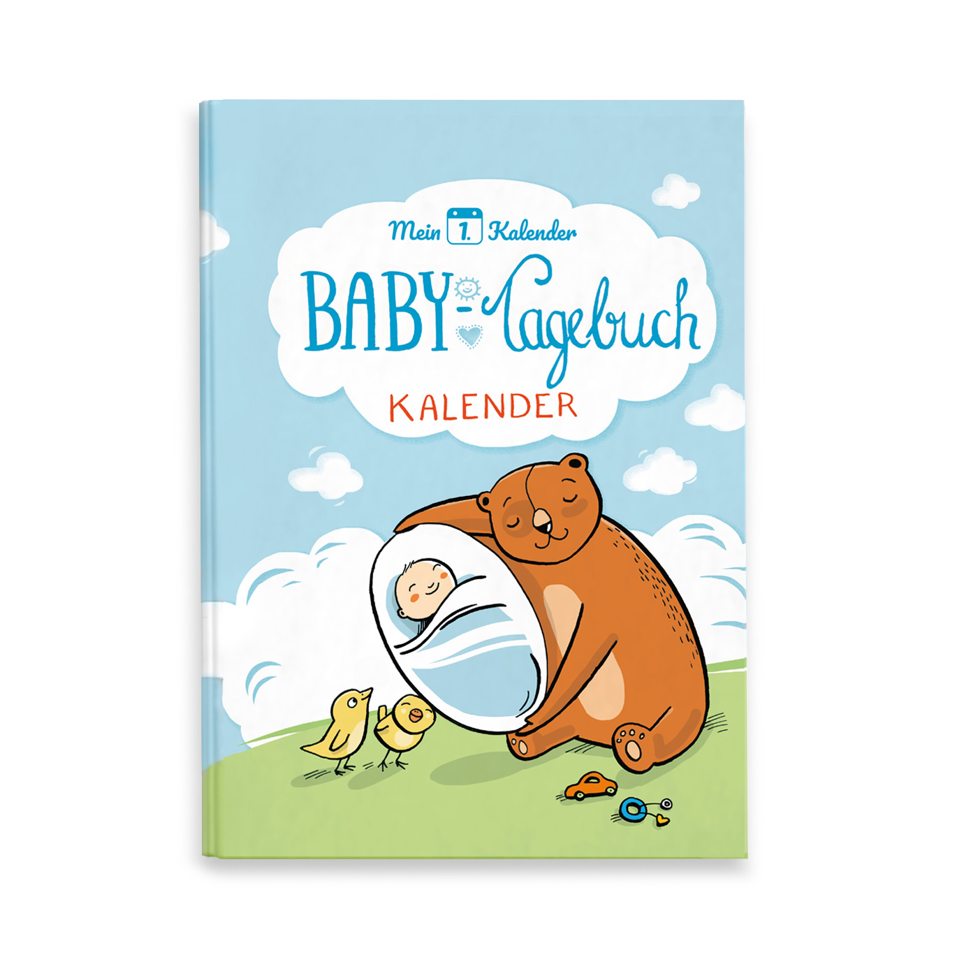Babytagebuch 1.Lebensjahr blau